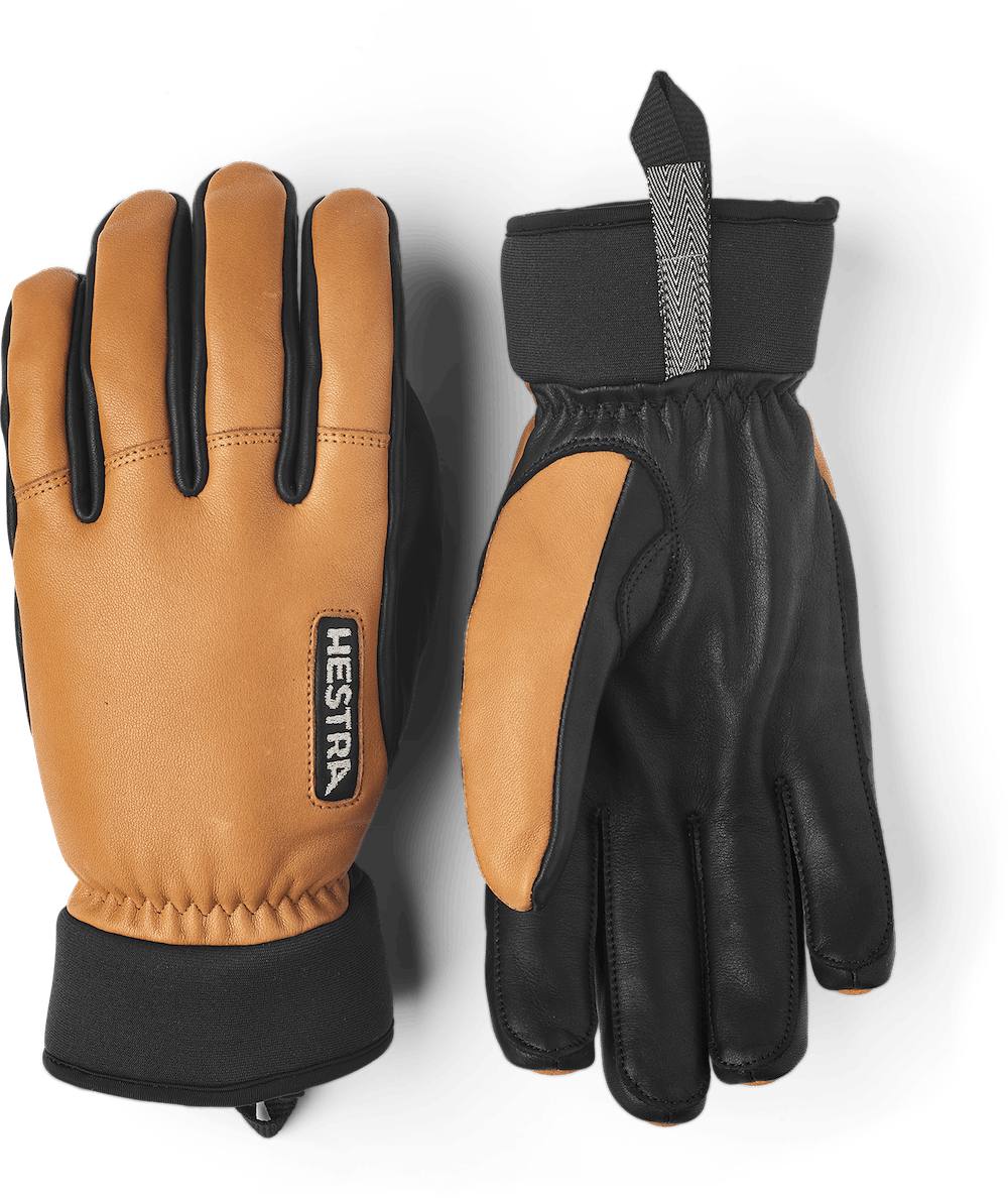 Hestra Army Leather Wool Terry 5 finger