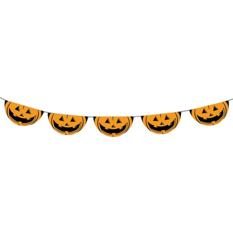 Funny Fashion 74633 slinger 550 cm pompoen