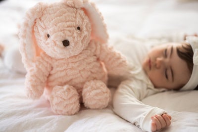 Teddykompaniet Kosedyr Heaters Kanin 35 cm, Rosa