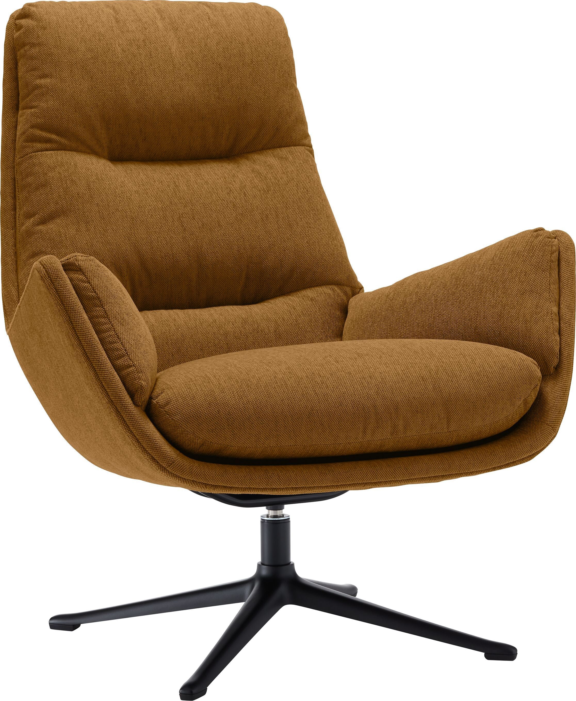 ANDRES Sessel - Gelb / B: 83.0 cm x T: 94.0 cm x H: 97.0 cm