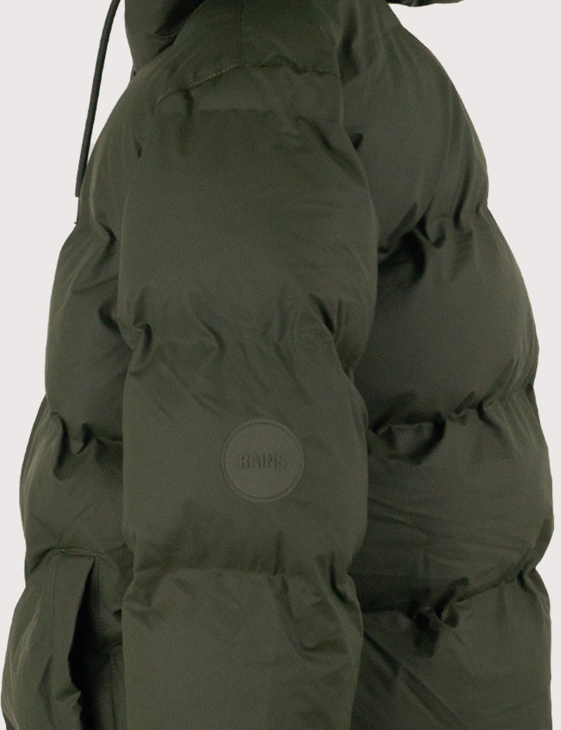 RAINS DOUDOUNE FEMME PUFFER KAKI