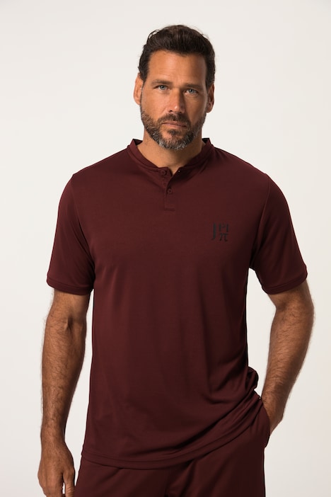 JAY-PI Funktions-Henley, Halbarm, QuickDry, atmungsaktiv
