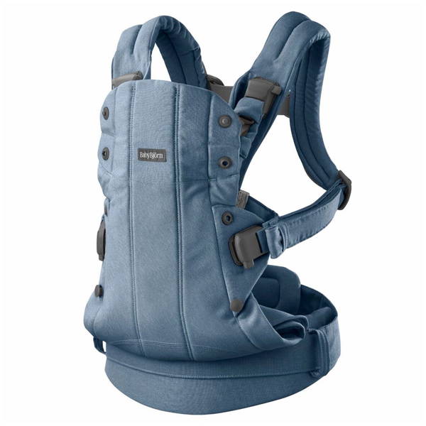 BabyBjörnBabyBjörn   Tragesitz Harmony Woven blau melange