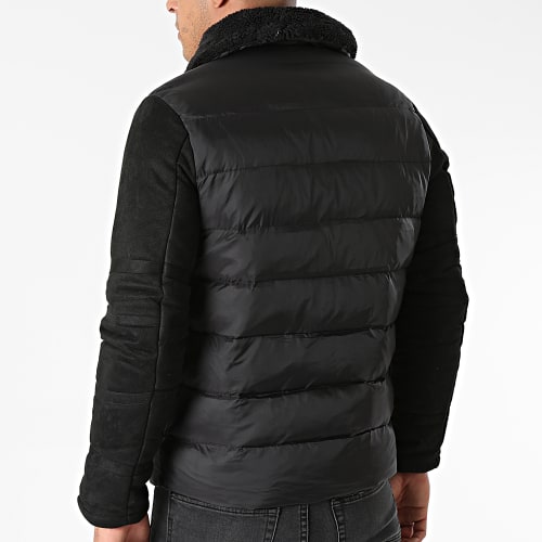 Doudoune Col Mouton Noir