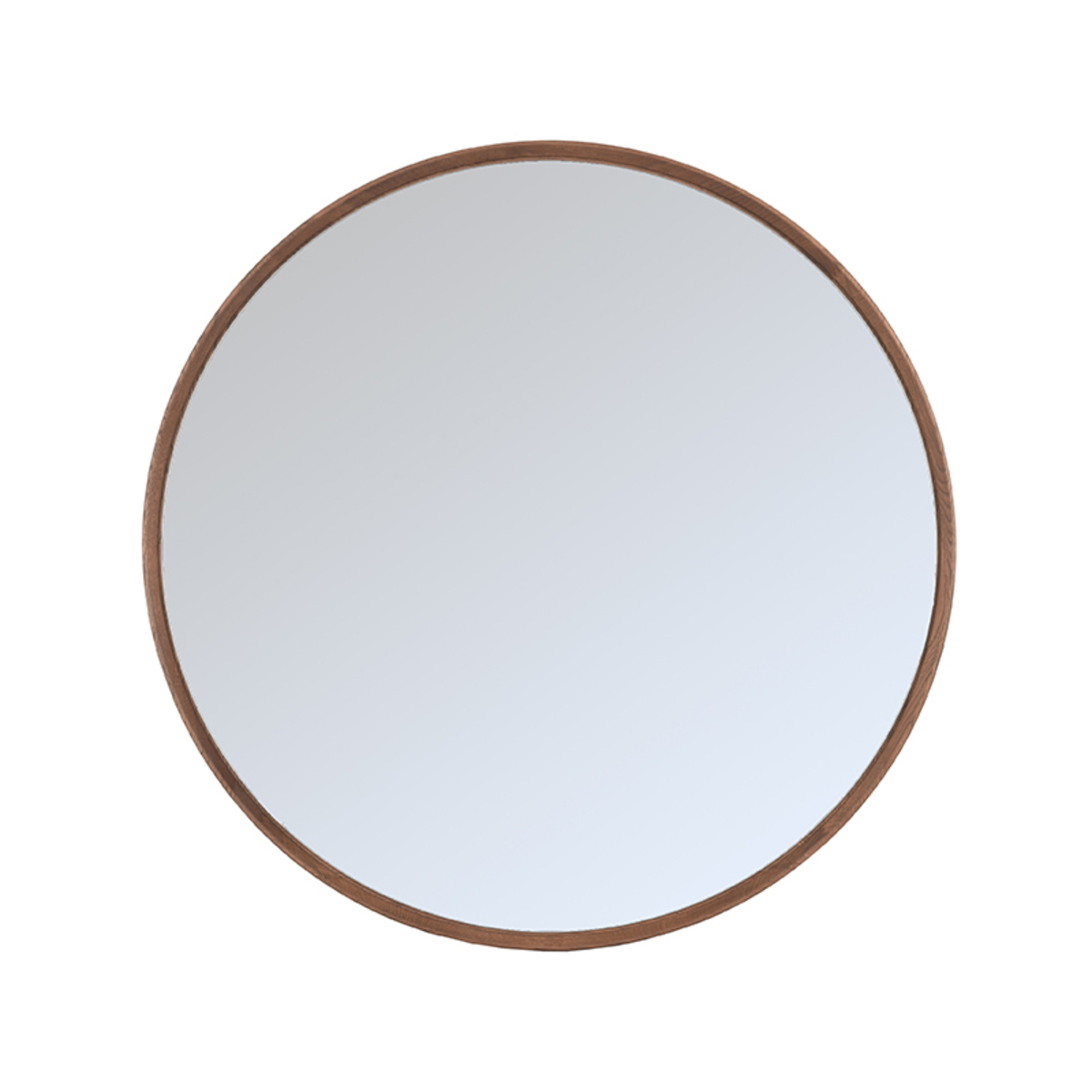 Label51 Oliva spiegel eiken rond 90cm donkerbruin