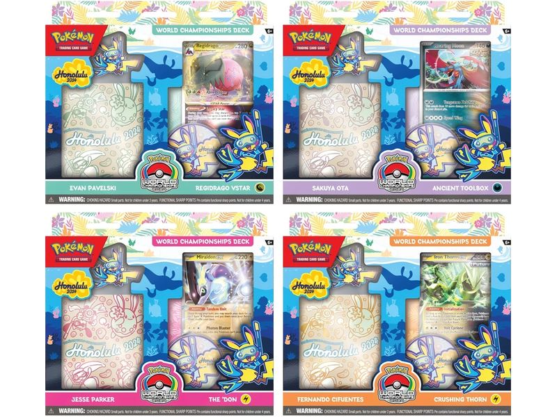 The Pokémon Company World Championship Deck 2024 -EN- Sammelkarten-Set