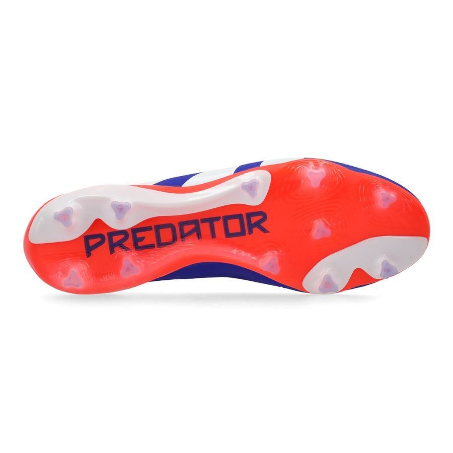 adidas Predator Elite Laceless FG Advancement - Bleu/Blanc/Rouge