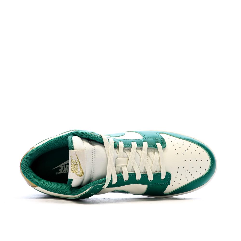 Nike Baskets Blanche/Verte Femme Nike Dunk