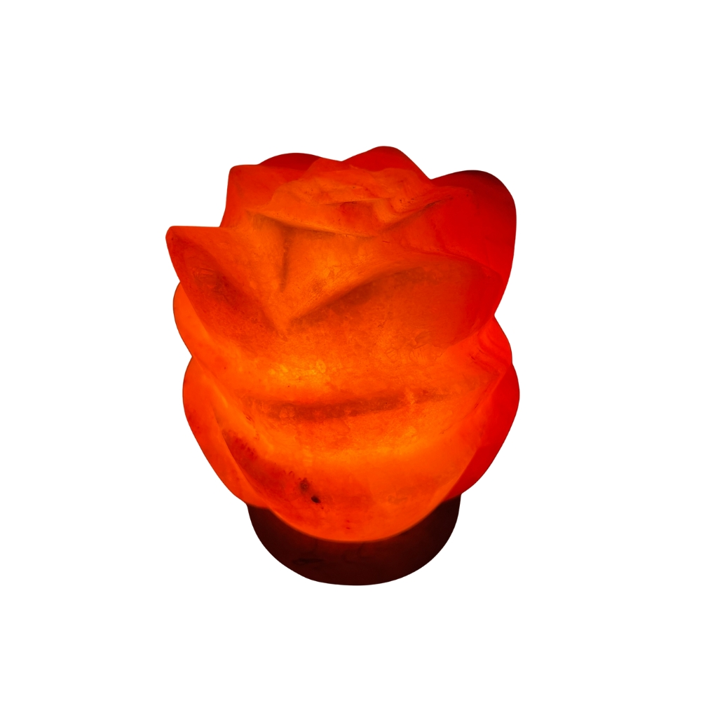 Tafellamp Lotusbloem zoutlamp