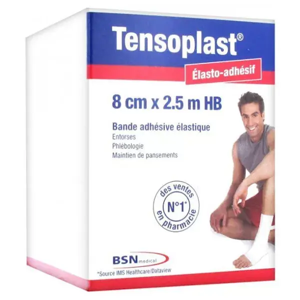 Fita adesiva BSN Medical Tensoplast HB 8cm x 2,5m