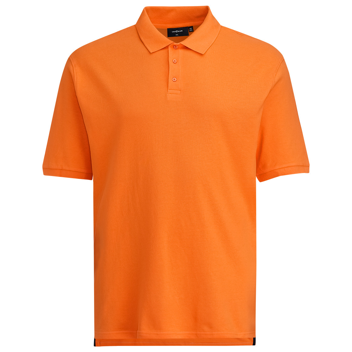 VanVaan Herren Poloshirt in Piqué-Qualität orange