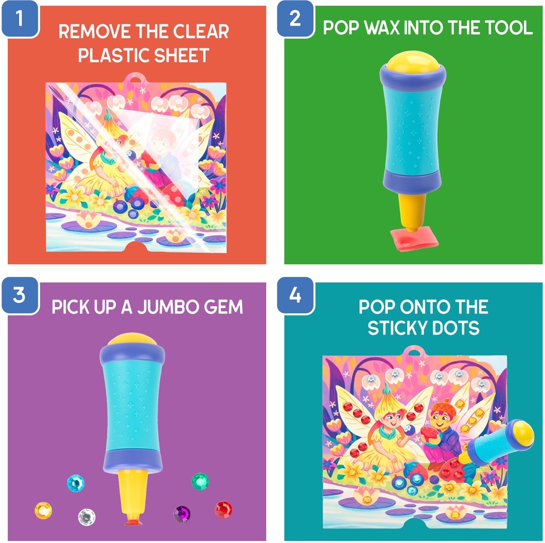 Learning Resources Learning Resources - Jumbo gem kit
