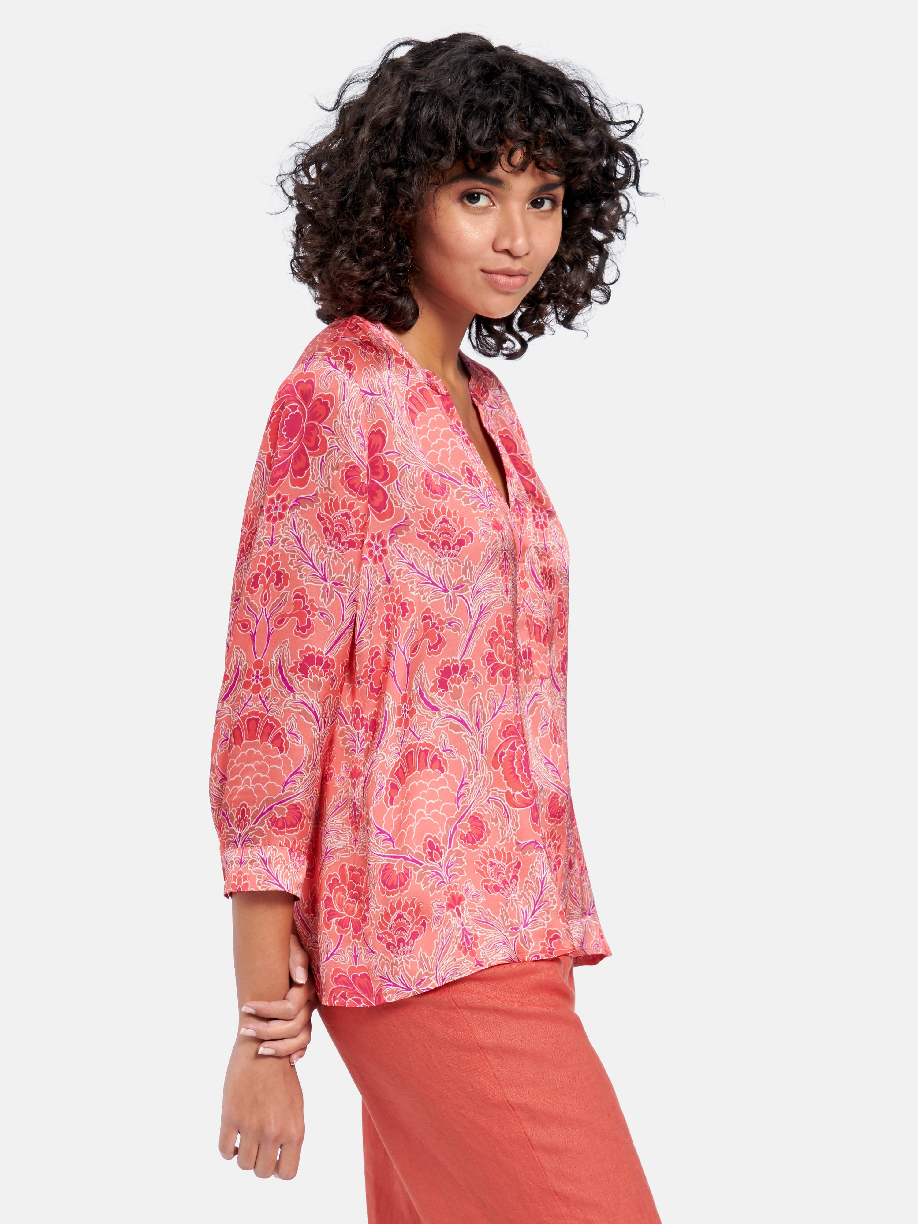 Bluse zum Schlupfen mit 3/4-Arm