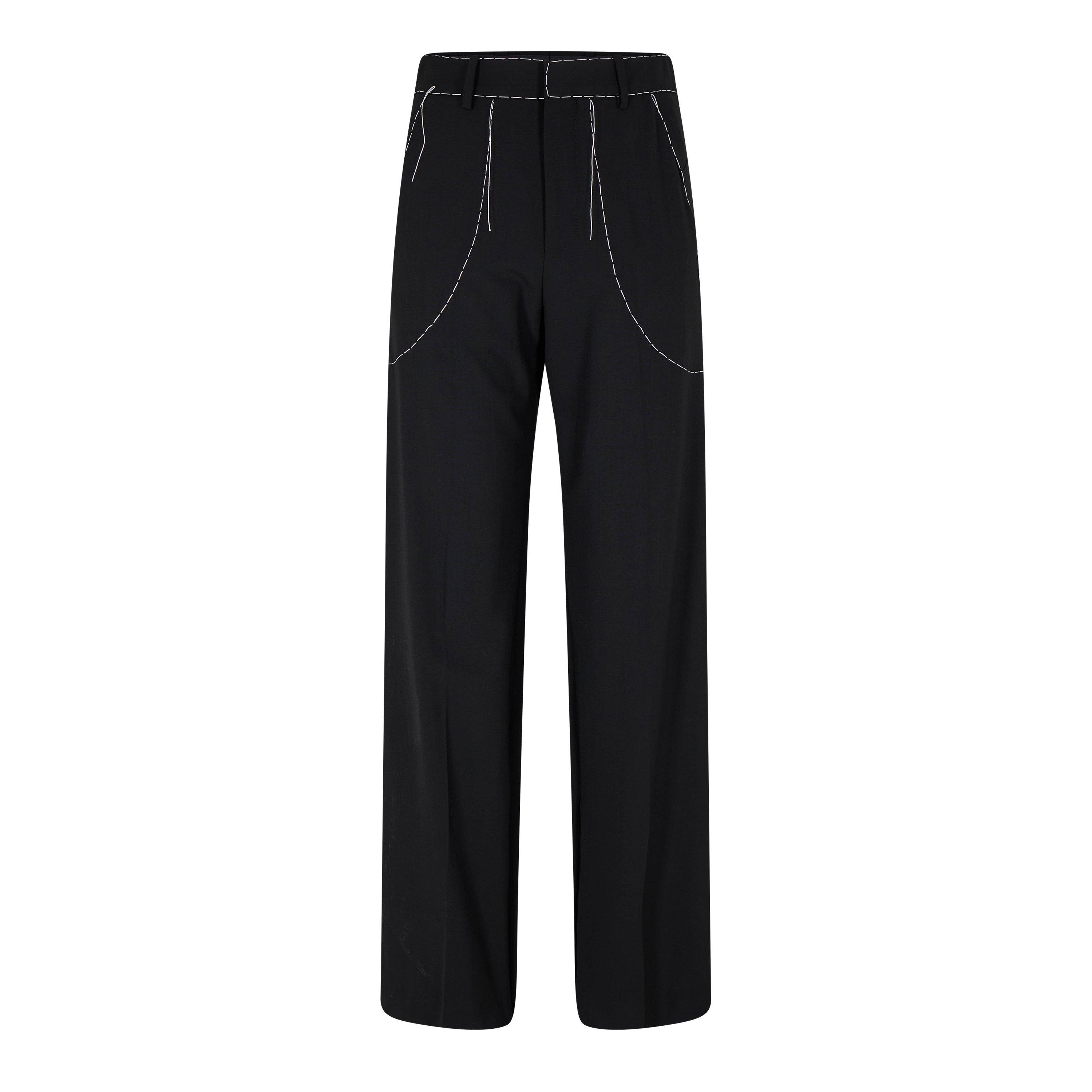 Off White Stitch Zip Trousers