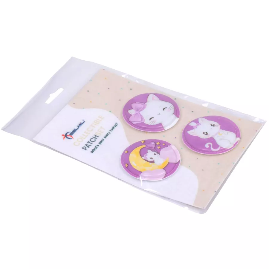 Belmil Patch Belmil Patches mit Klettverschluss Set 3-teilig Kitten