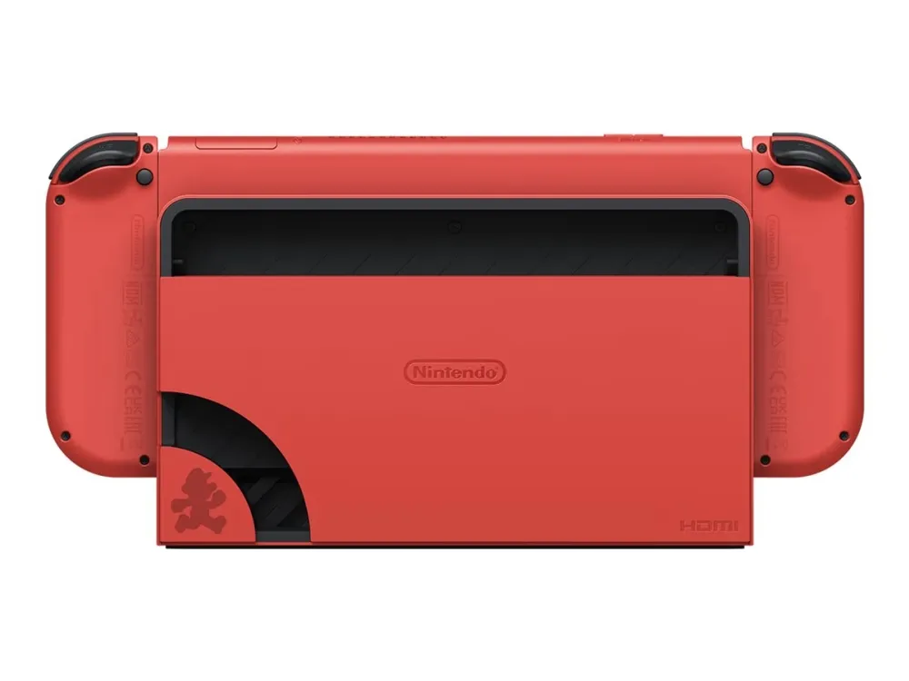 Nintendo Switch OLED - Mario Red Edition - Spilkonsol - Full HD - Mario Red
