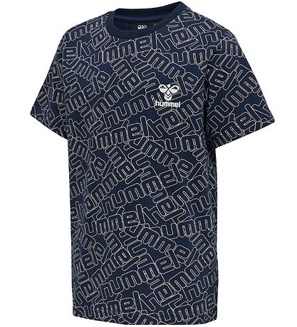 Hummel T-Shirt - hmlCooper - Black Iris
