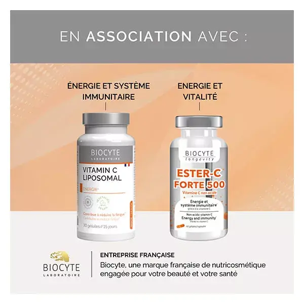 Biocyte 5 Ginseng Forte Energia e Vitalidade 40 Cápsulas
