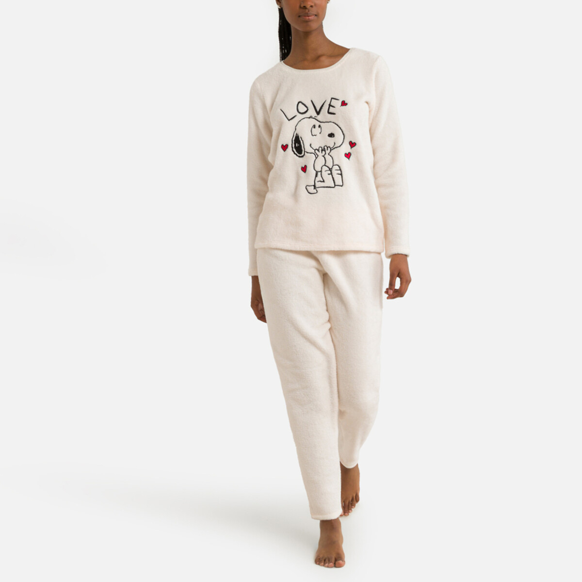 Pijama Snoopy Lange em microfibra polar Snoopy