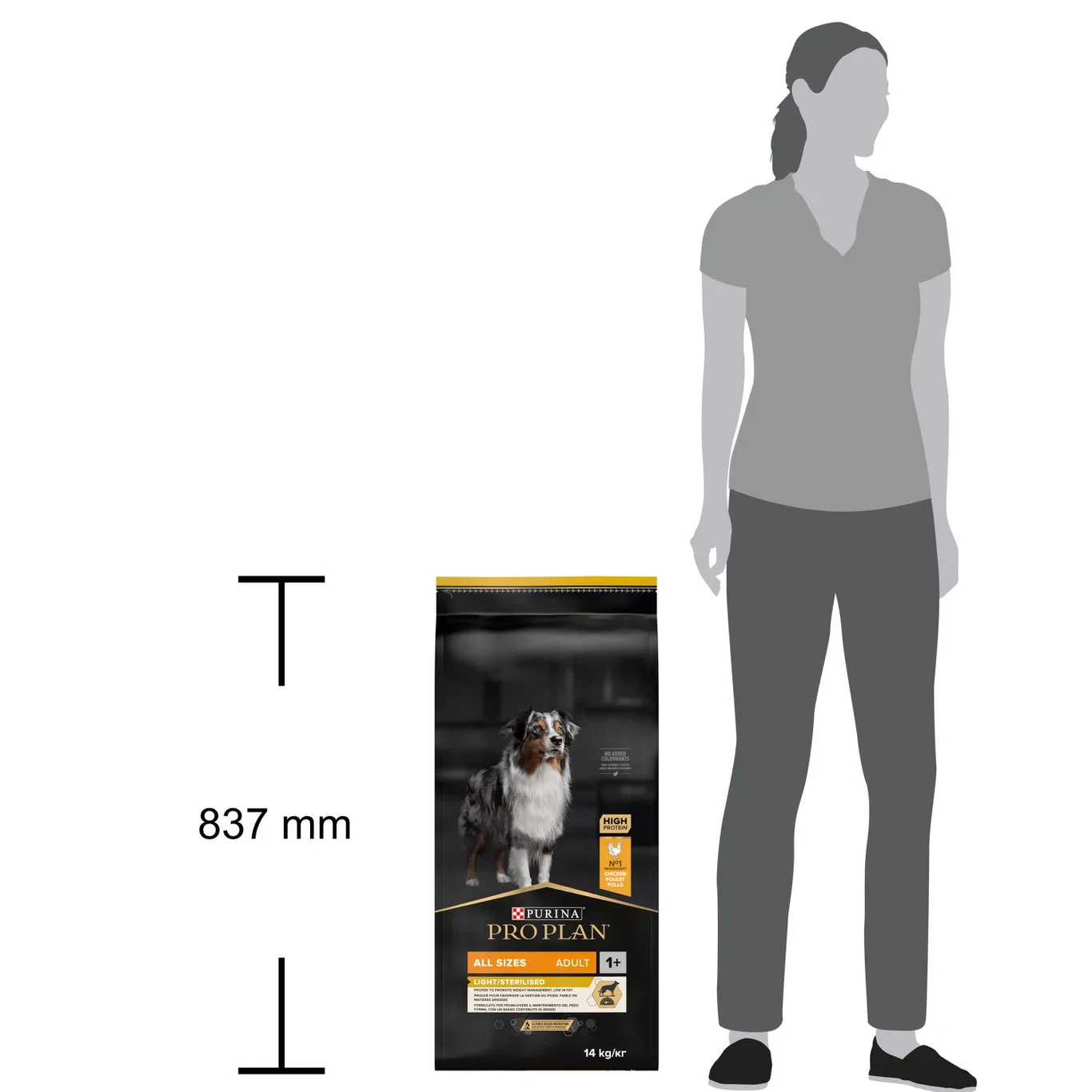 Pro Plan PRO PLAN® All Sizes Adult - Light Sterilised 14kg 12 kg
