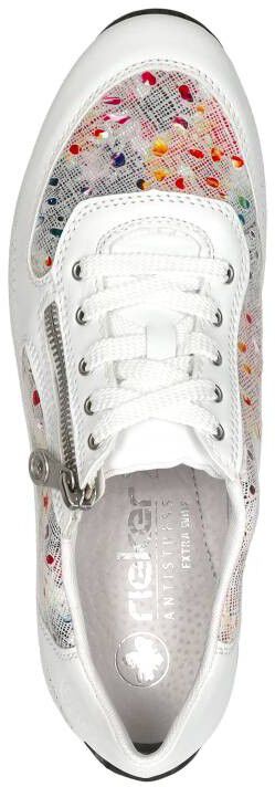 Rieker Veterschoenen Laag wit