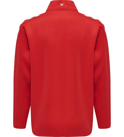 Hummel Bluse - HmlCore XK Half Zip Poly - True Red