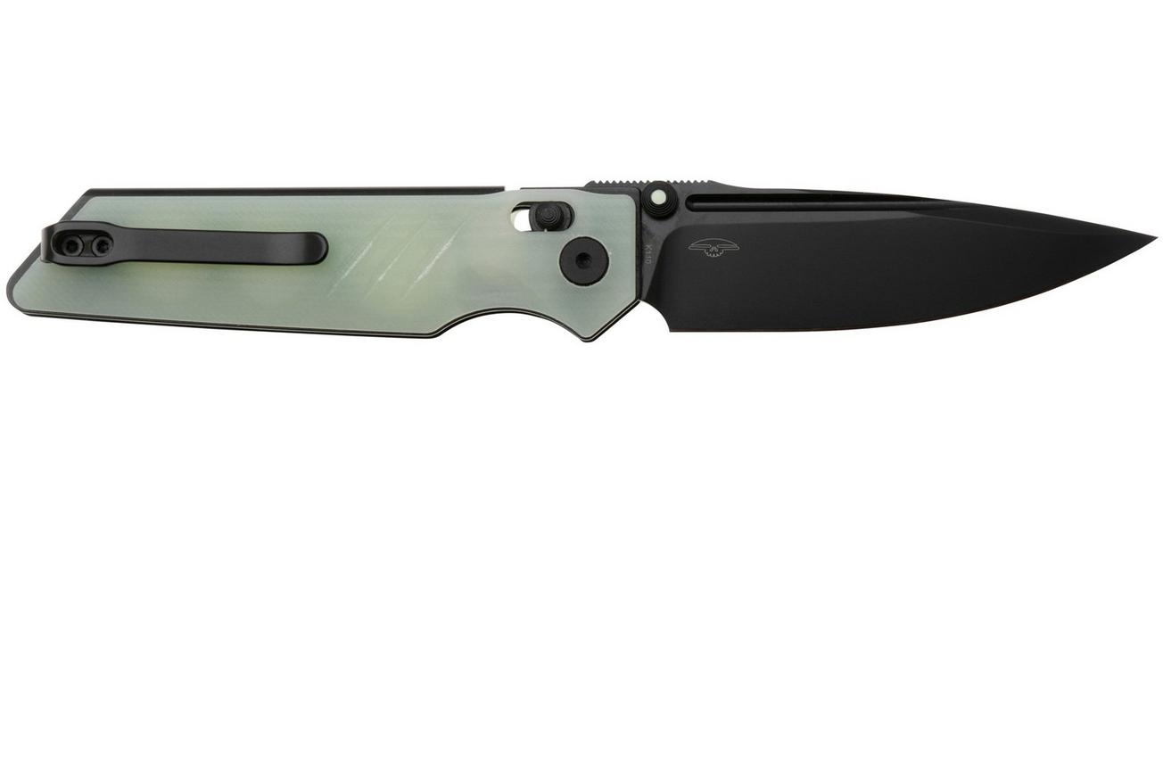 Real Steel Sacra Pro 7714NB PVD Böhler K110, Natural G10, zakmes