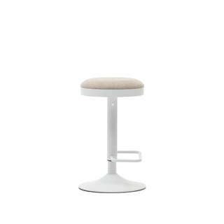 Kave Home Barhocker ZAIB beige/weiß