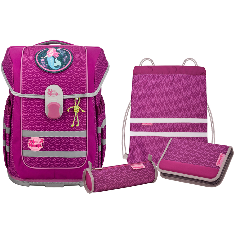 McNeill Schulthek-Set, McOcean, Puntopink, 5-teilig