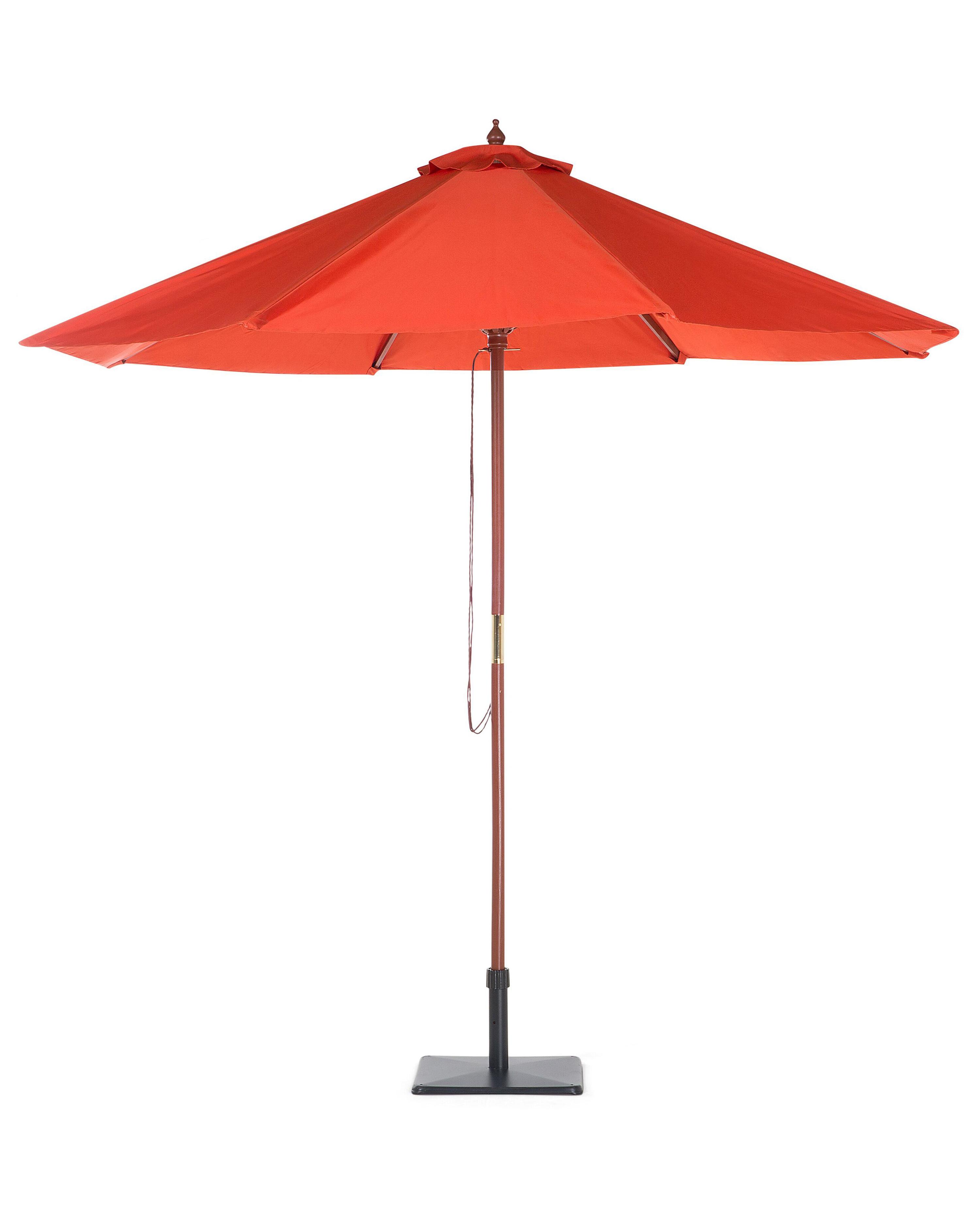 Parasol 270 cm TOSCANA Rood