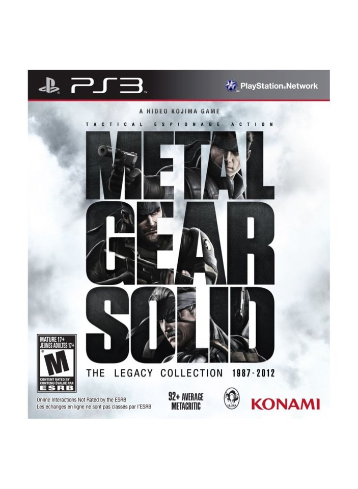 Metal Gear Solid: The Legacy Collection (Import)- PlayStation 3