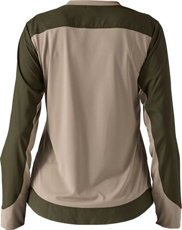 DIRT CRAFT Damen-Langarmshirt  seabird grey  M