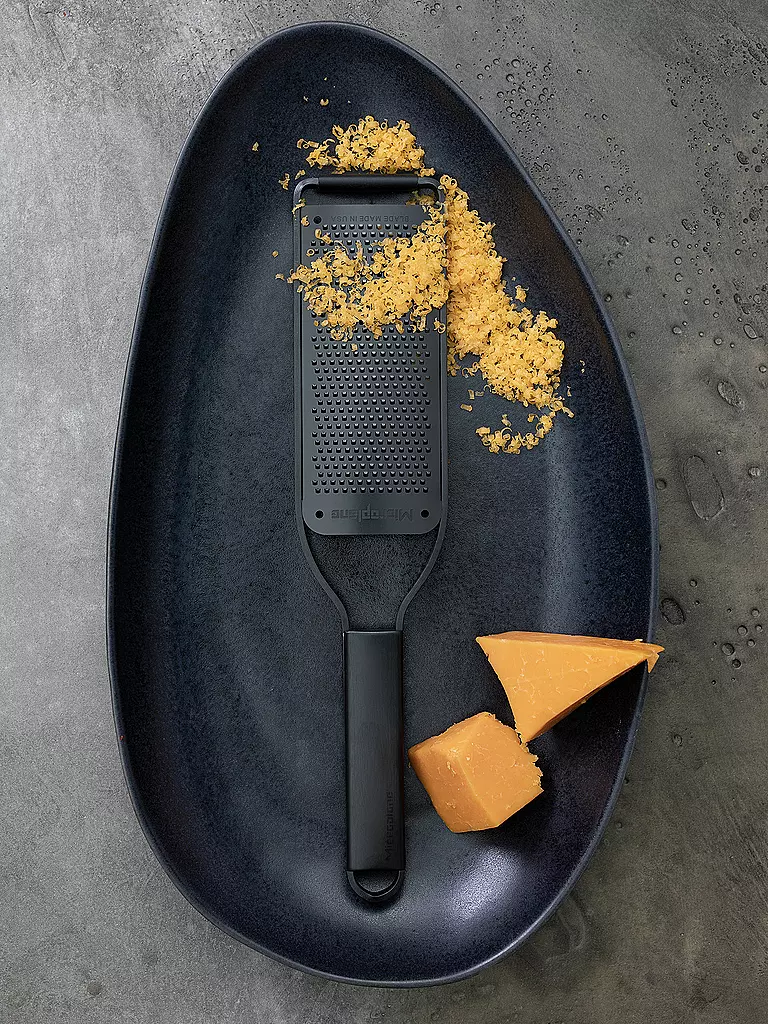 MICROPLANE Reibe Fein Schwarz schwarz