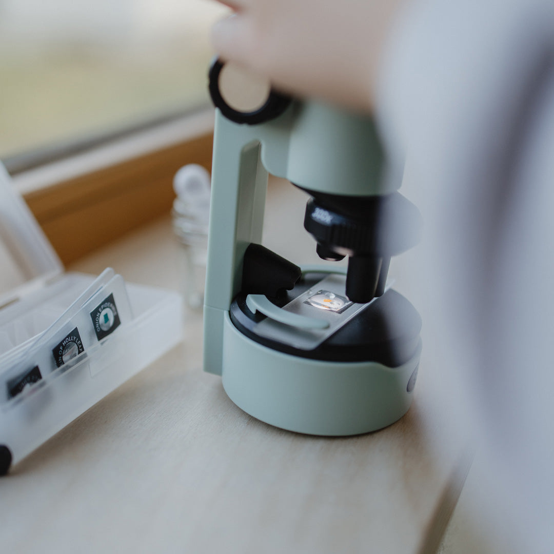 Kidywolf microscoop groen