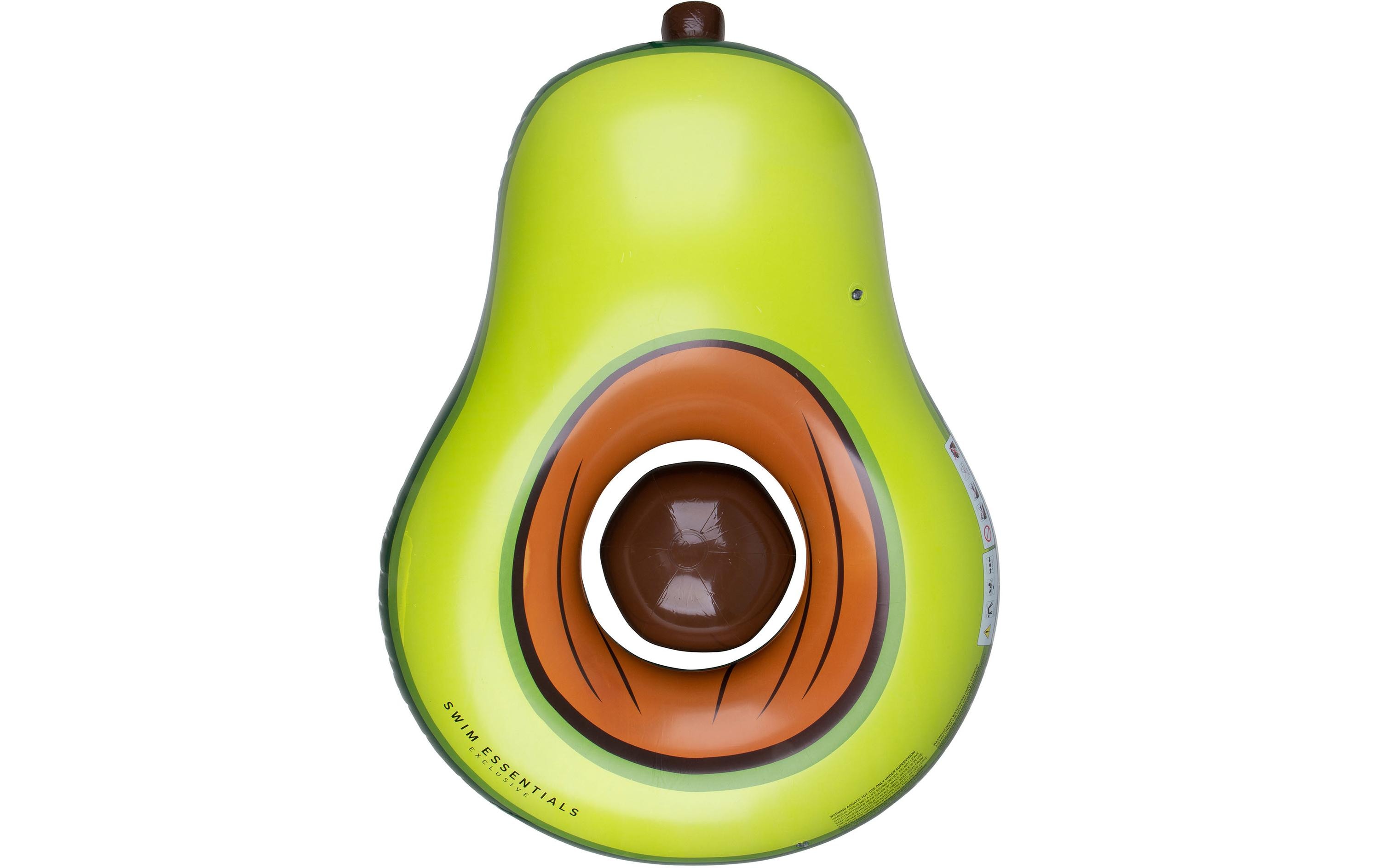 Luftmatratze AvocadoAufblasbare Luftmatratze mit Strandball