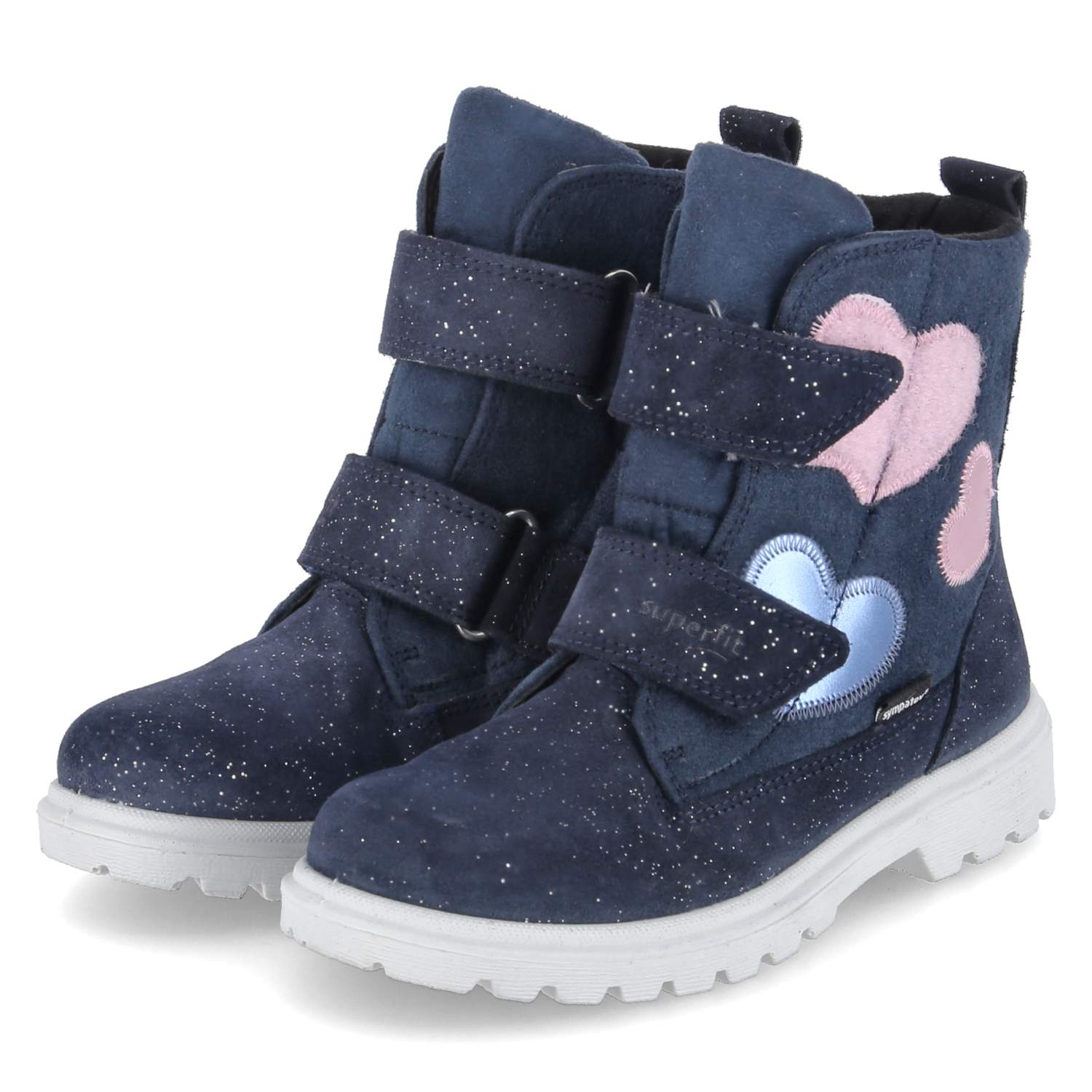 Superfit Stiefeletten SPIRIT - blau/rosa