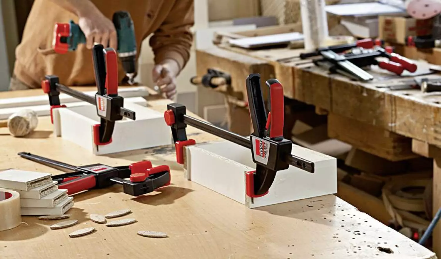 Bessey EZS458 Eenhands Lijmtang - 450 x 80mm