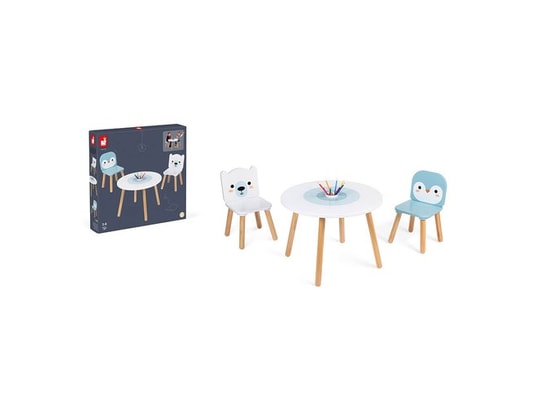 JURATOYS-JANOD - Table enfant Table et 2 chaises - banquise