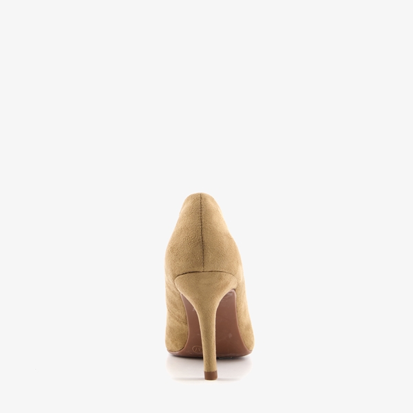 Blue Box dames pumps beige/taupe met puntneus