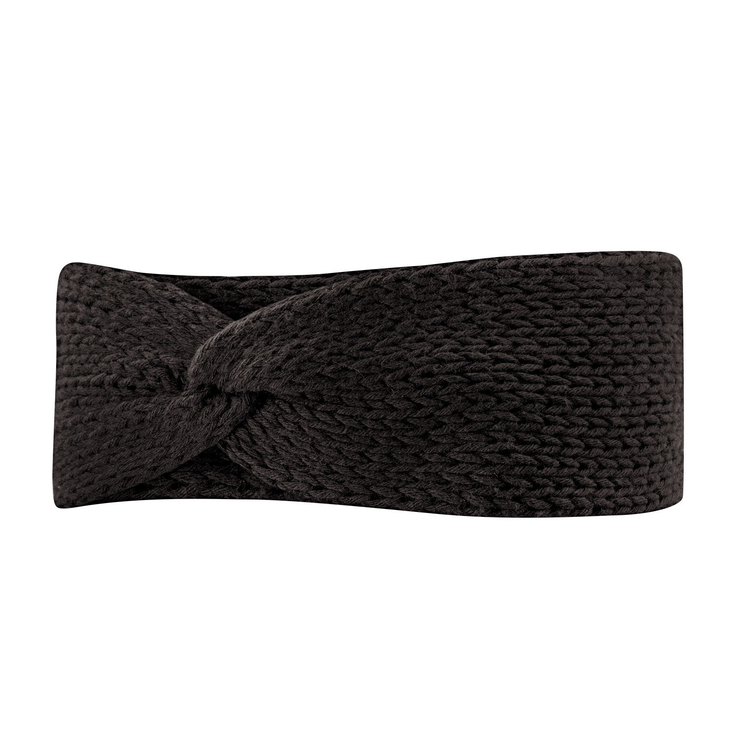 Knoten-Stirnband im Material-Mix