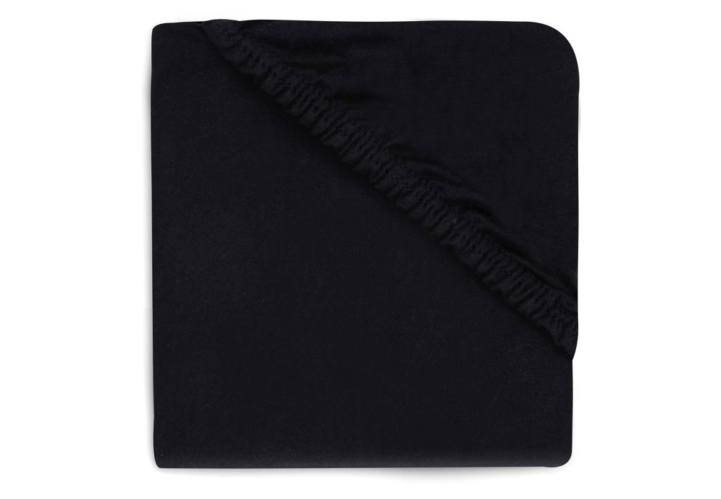 jersey boxmatras hoeslaken Ø95cm Black