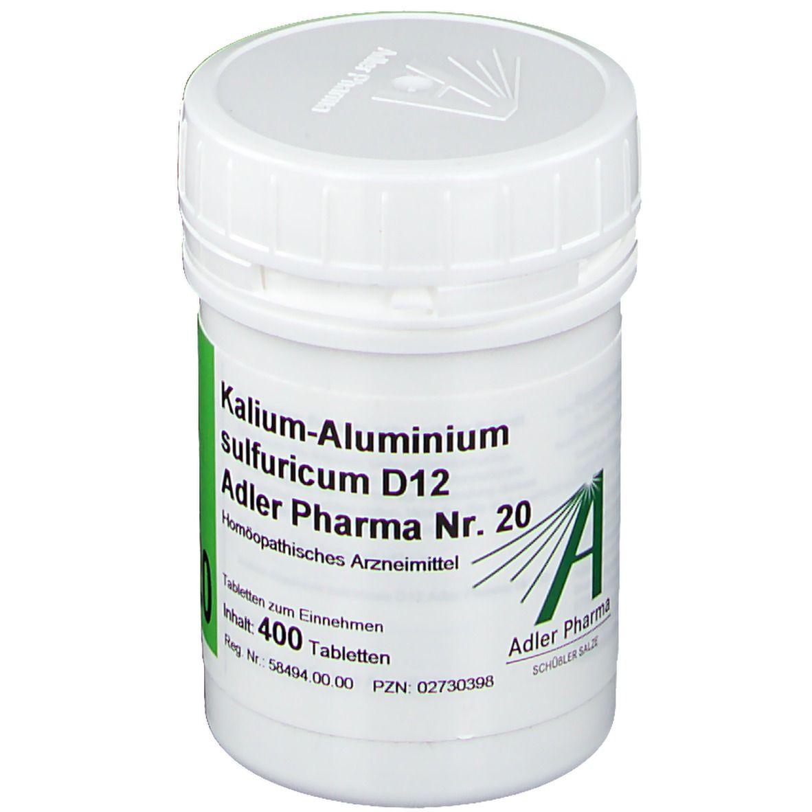 Adler Pharma Kalium – Aluminium sulfuricum D12 Biochemie nach Dr. Schüßler Nr. 20