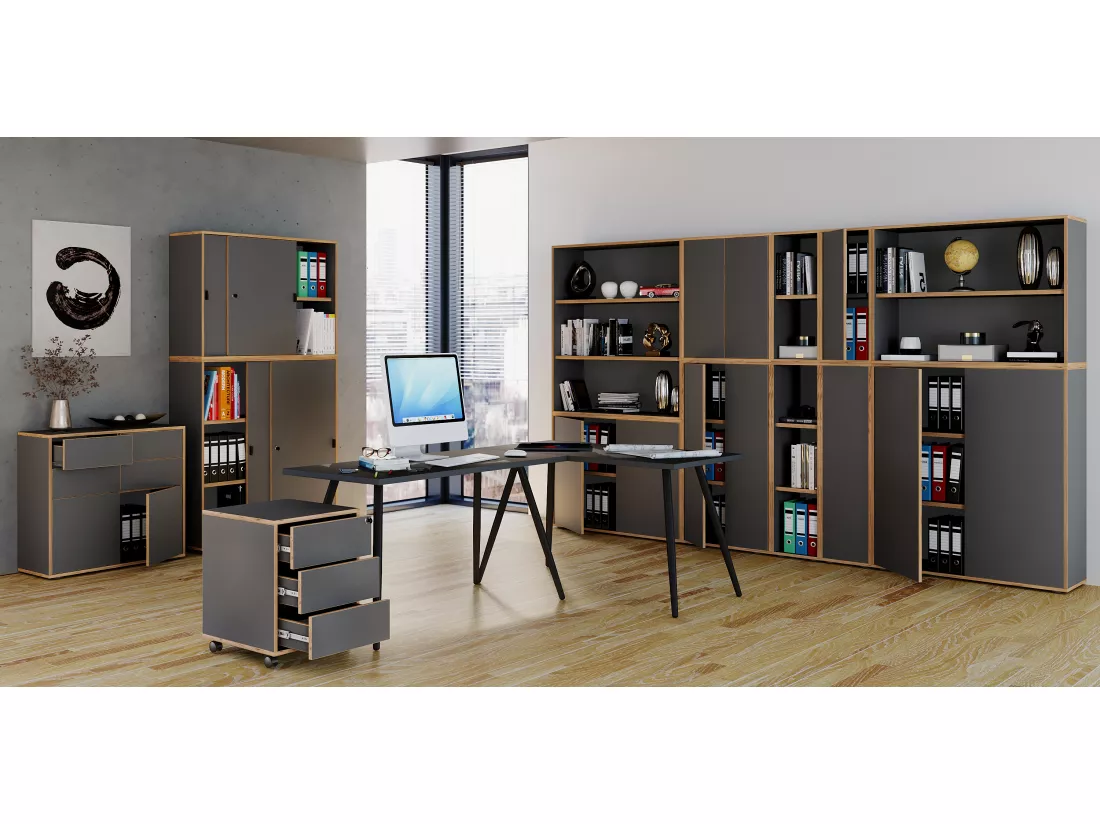 Armoire de bureau Sideboard Salia 3x L60