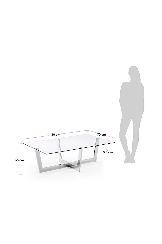 PLUM sofabord 70x120 cm