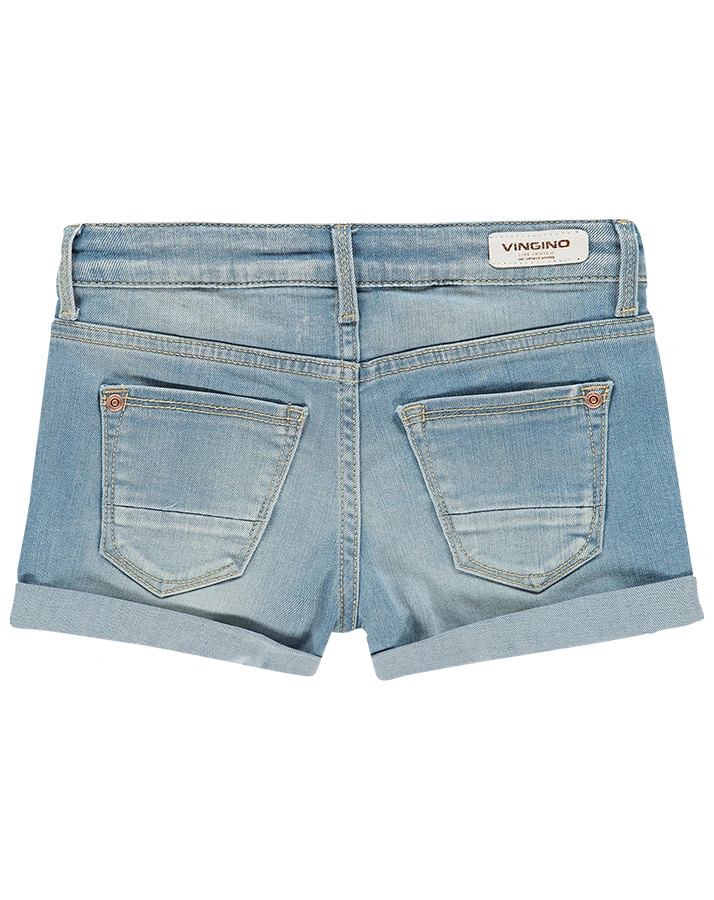 Jeans-Shorts DAIZY VINTAGE High Waist in light indigo