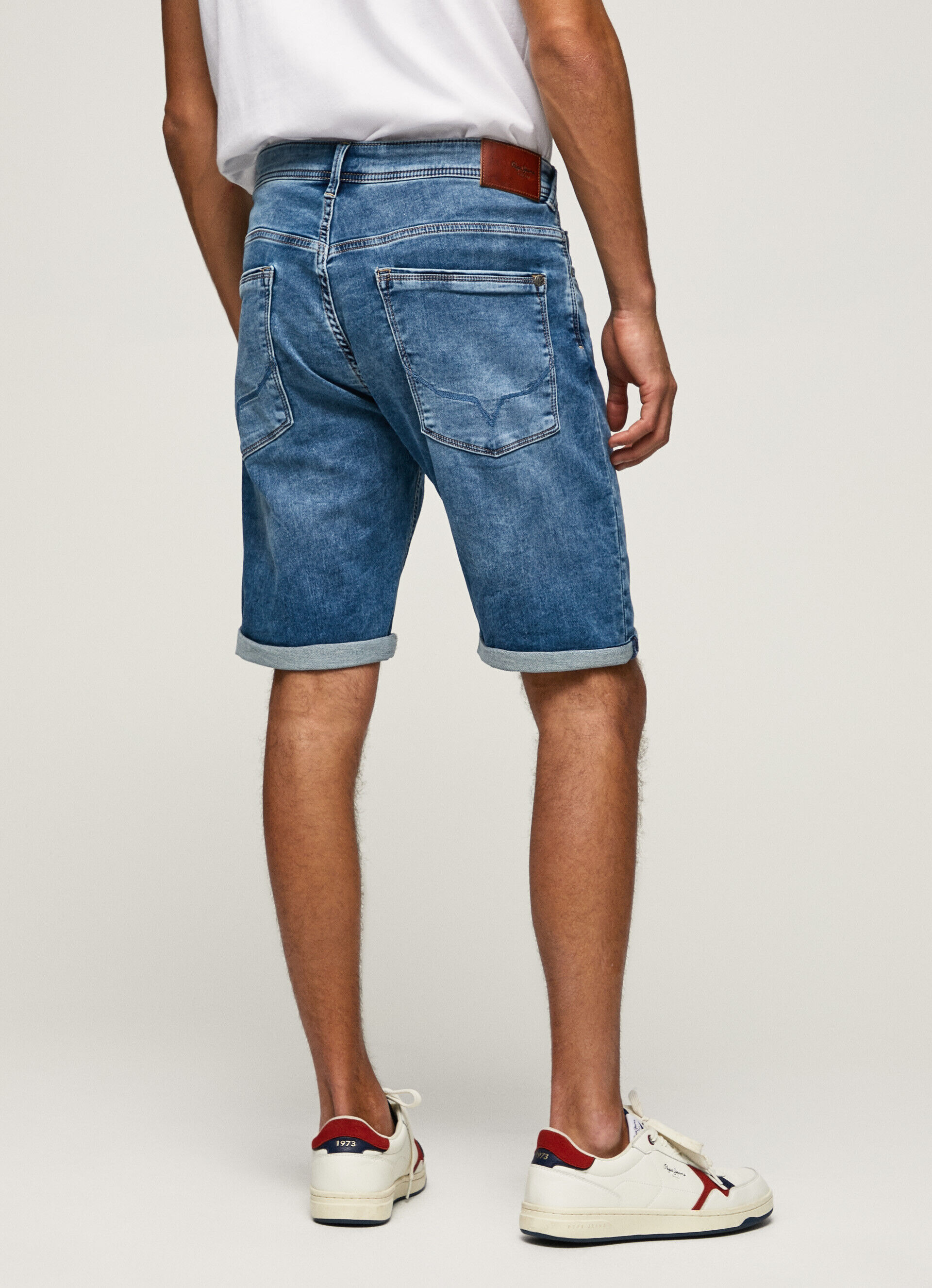 Bermuda Jack de corte regular - jeans