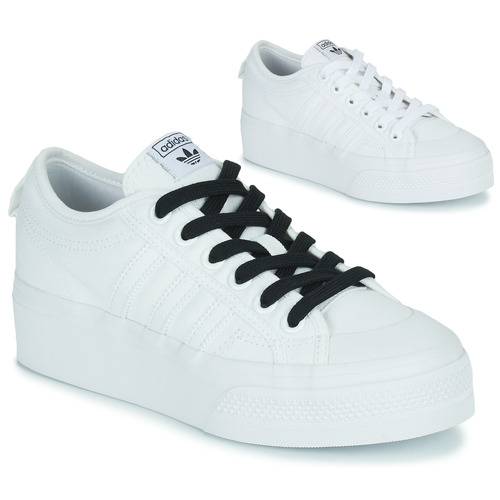 adidas Originals - NIZZA PLATFORM W - Blanc