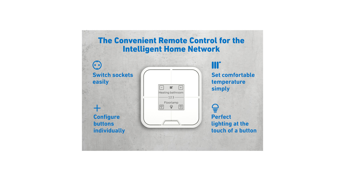 FRITZ!DECT 440 International Draadloos schakelaar  (Wit, viervoudige schakelaar voor smarthome)