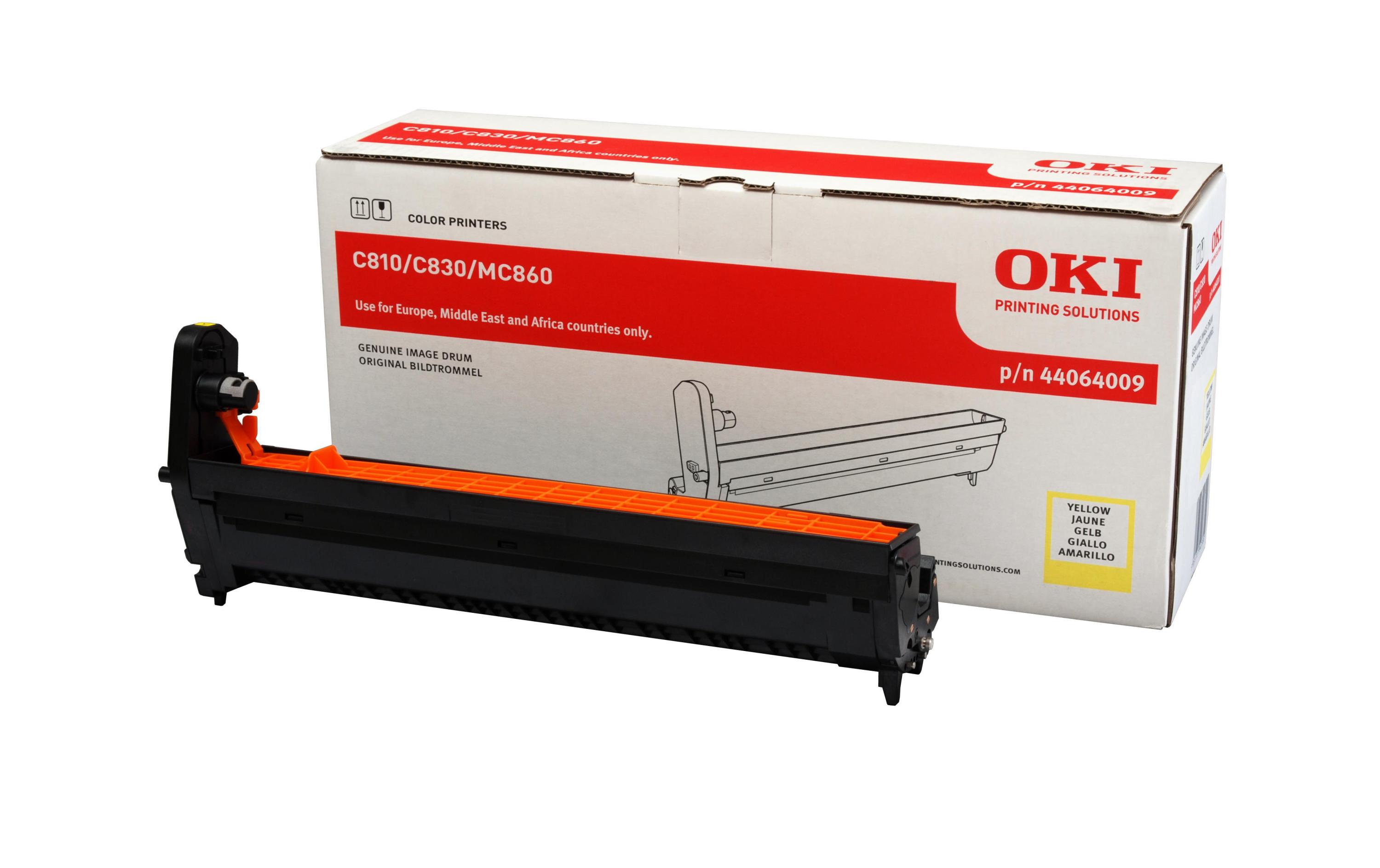 Trommel 44064009 Yellow<br>zu OKI C810/830/860