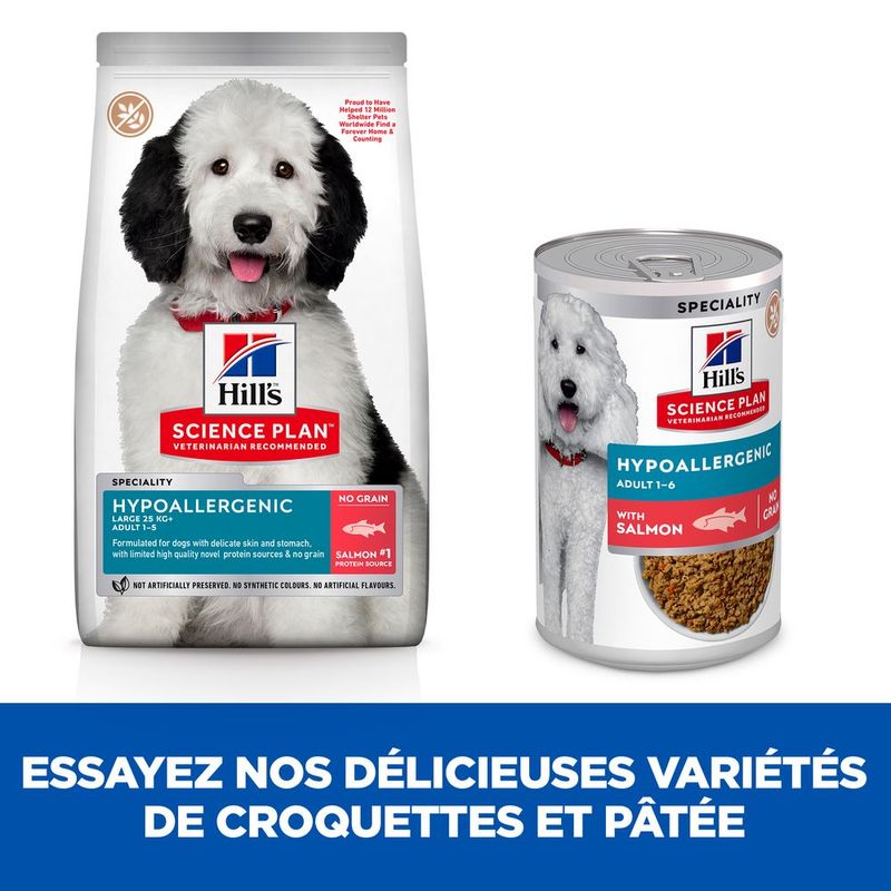 Hill's Science Plan Adult Hypoallergenic Large Breed saumon